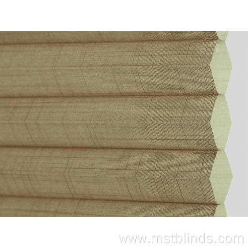 Home decoration beautiful honeycomb blind fabric